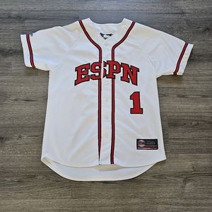 ESPN Baseball Tonight Baseball Jersey Mens Size Medium